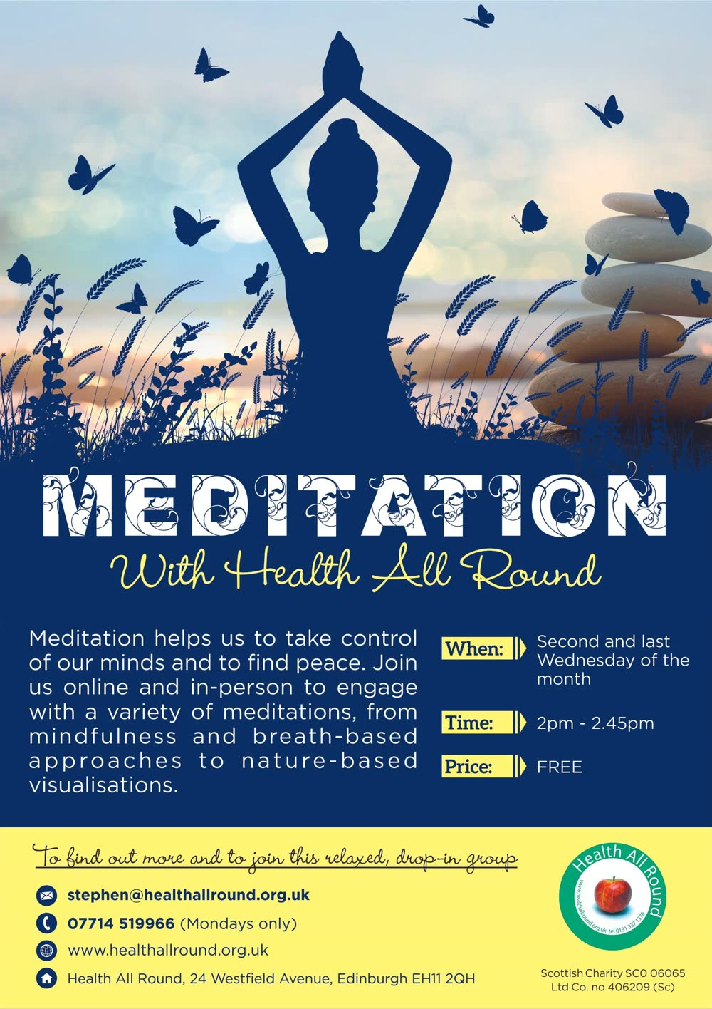 Meditation Group flyer